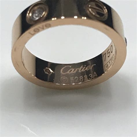 cartier 750 ring 52833a *110